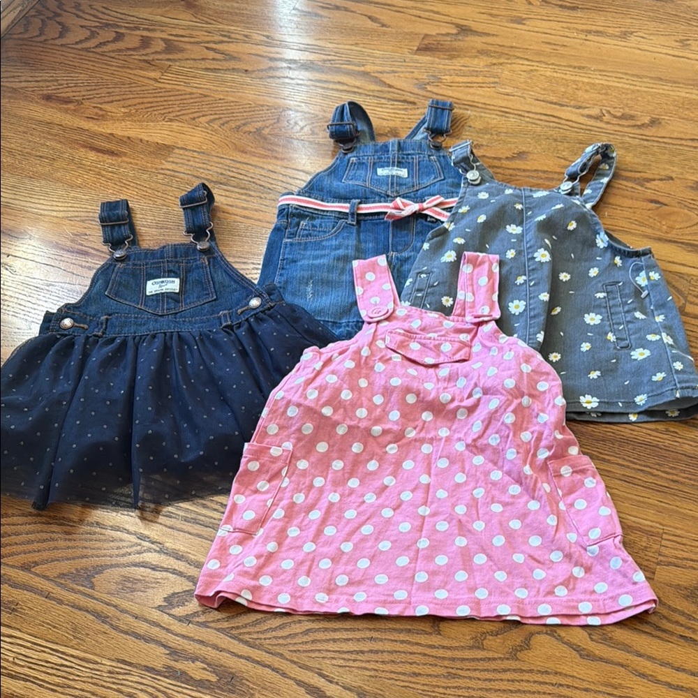 Mixed Girls' Jumper Dress Lot, size 18 months